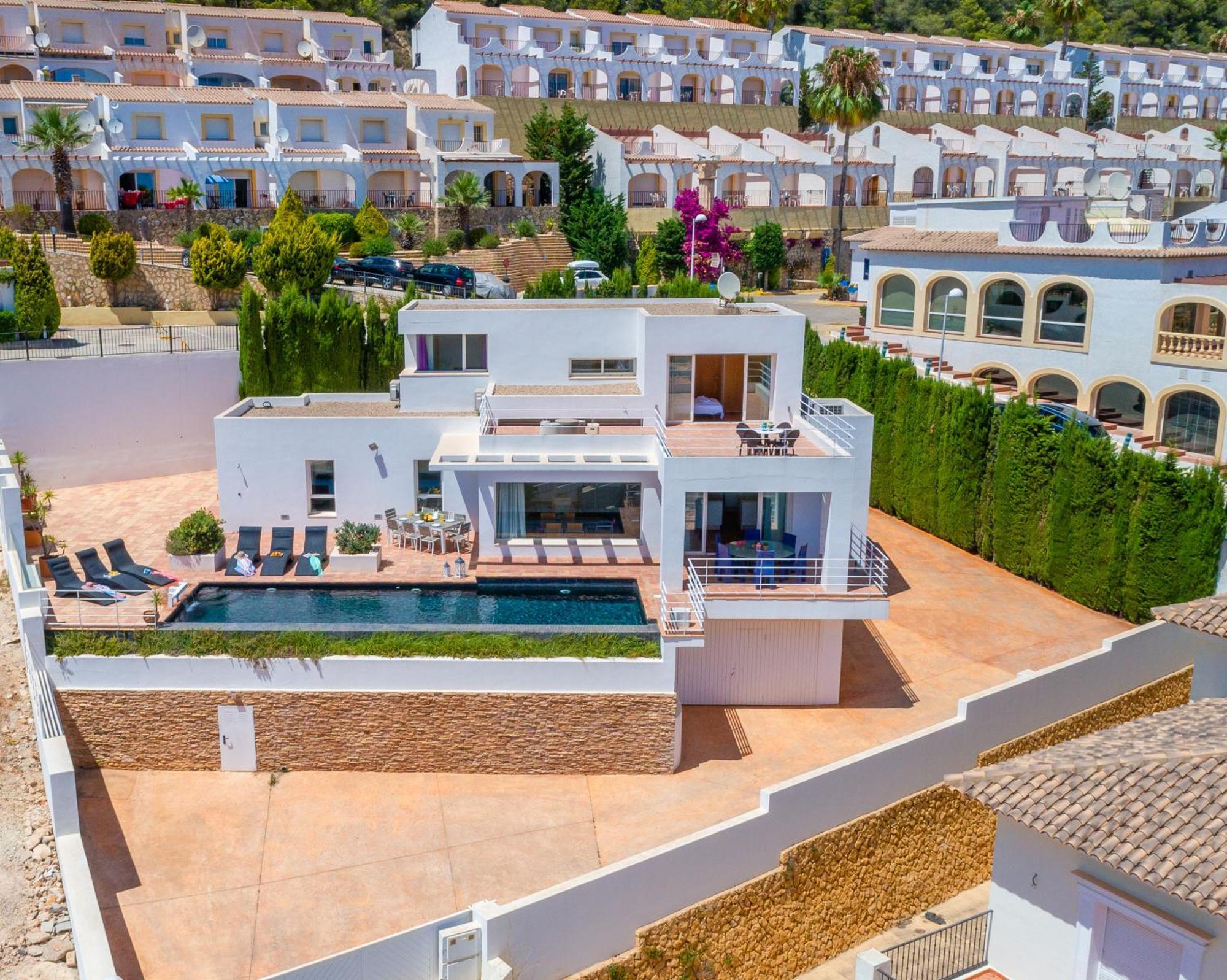 Villa Moderna - PlusHolidays Calpe Exteriör bild